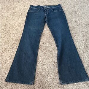 DL1961 Dark Blue Flare Women's Jeans